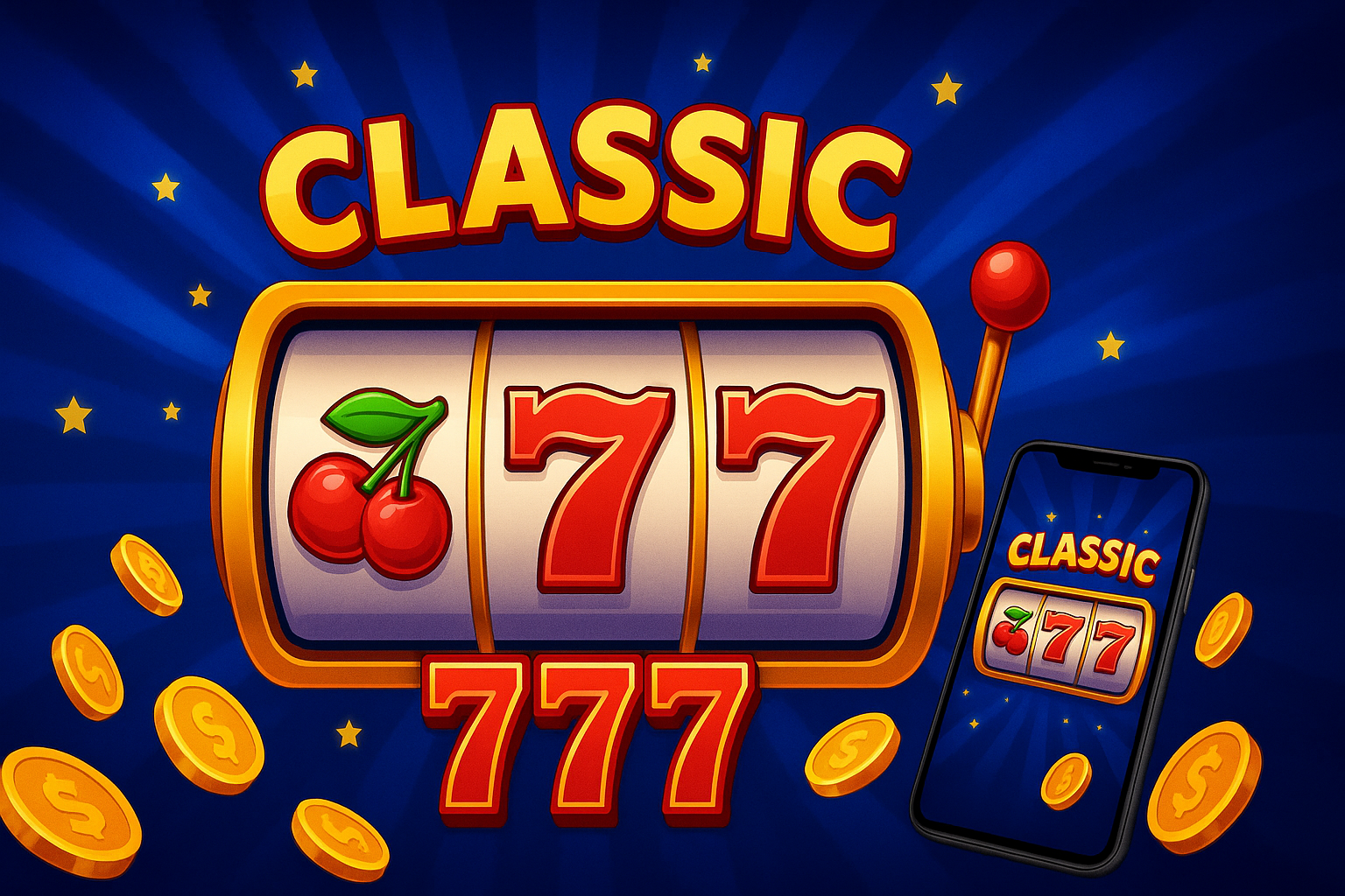 Classic 777 W888 – Trải Nghiệm Slot Truyền Thống